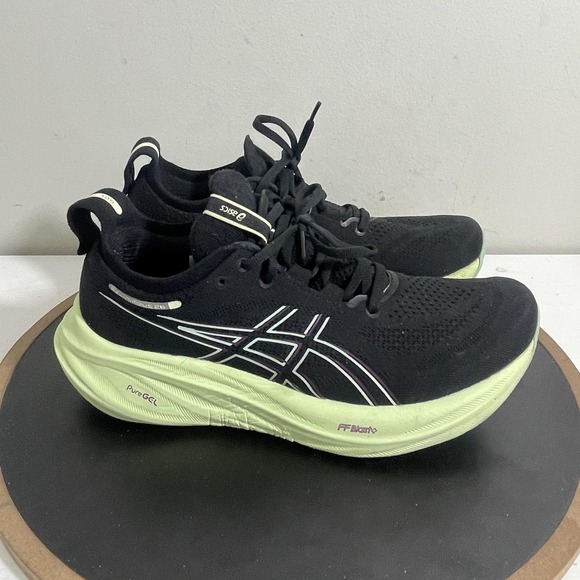 Asics Gel Nimbus 25 Shoes Womens Size 9 PureGEL FF Blast Plus Running Sneakers - Picture 1 of 12